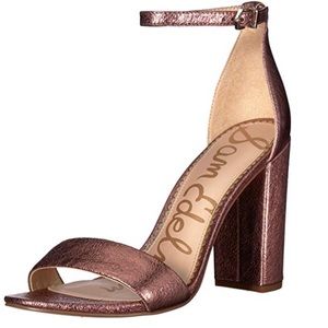 Sam Edelman Yaro in Cameo Pink/ Metallic Leather